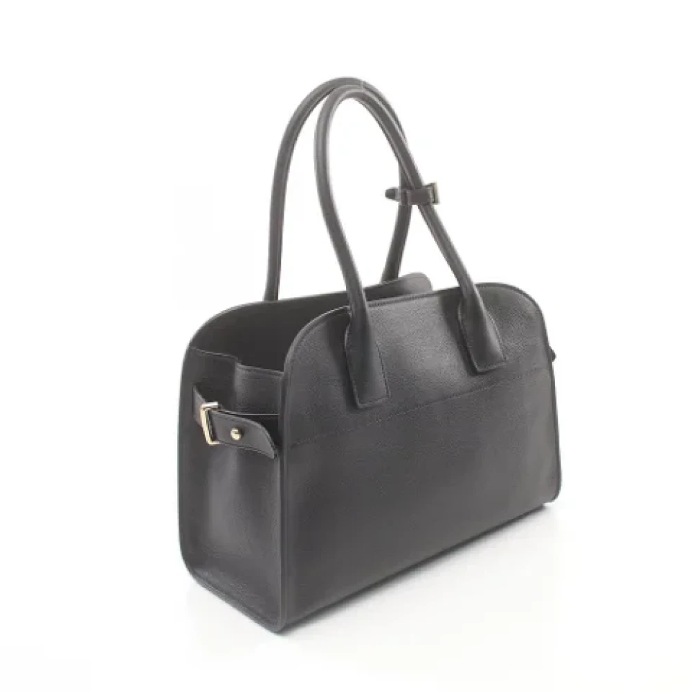Prada Vintage Pre-owned Leather prada-bags Black Dames
