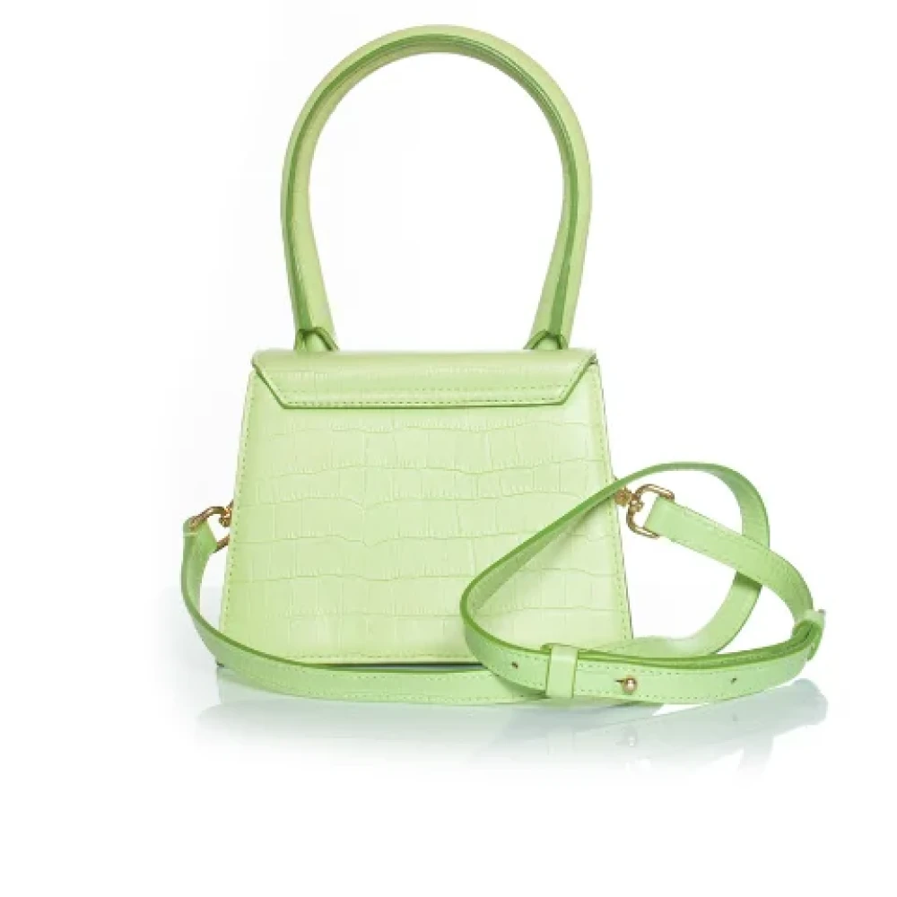 Jacquemus Pre-owned Leather handbags Green Dames