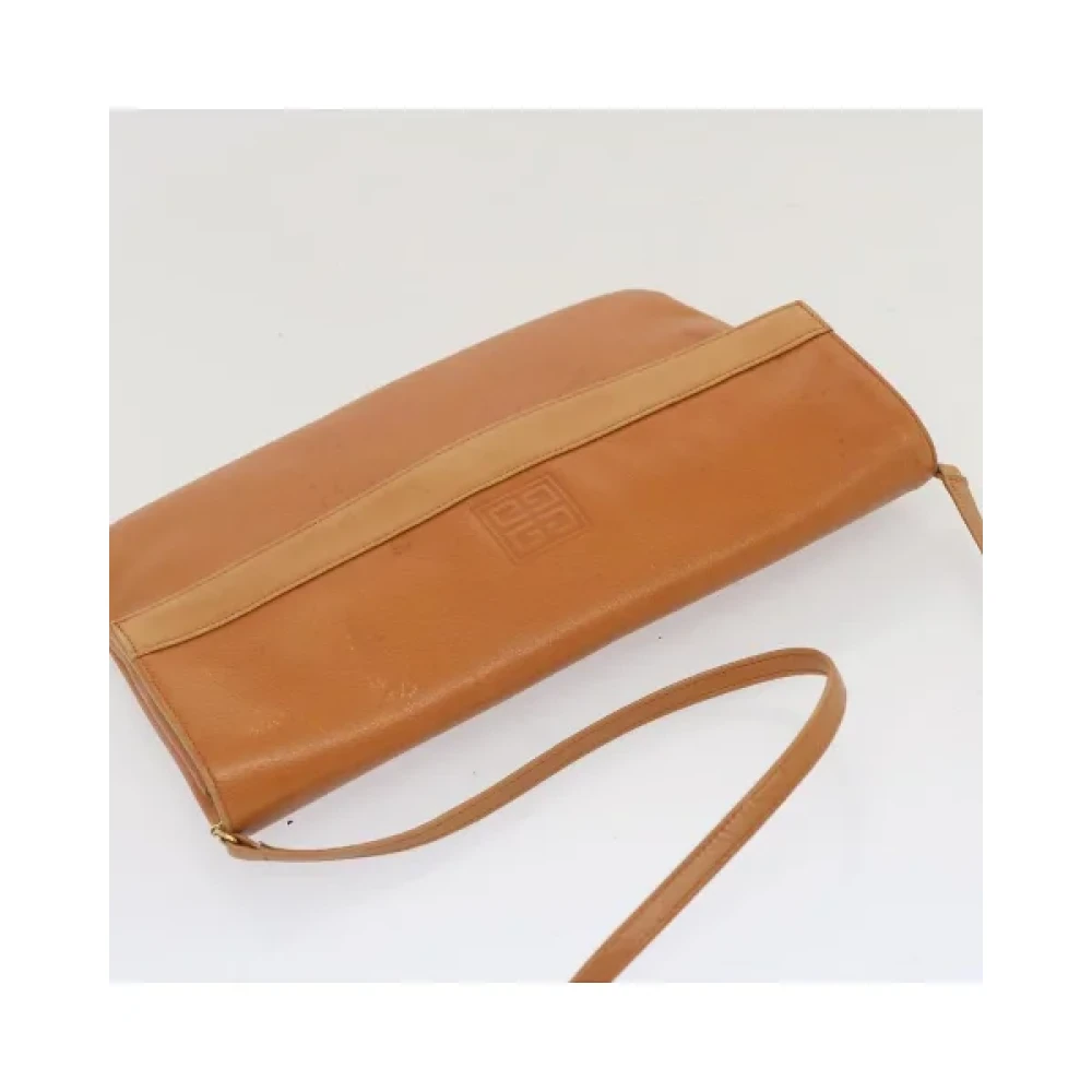 Givenchy Pre-owned Leather shoulder-bags Brown Dames