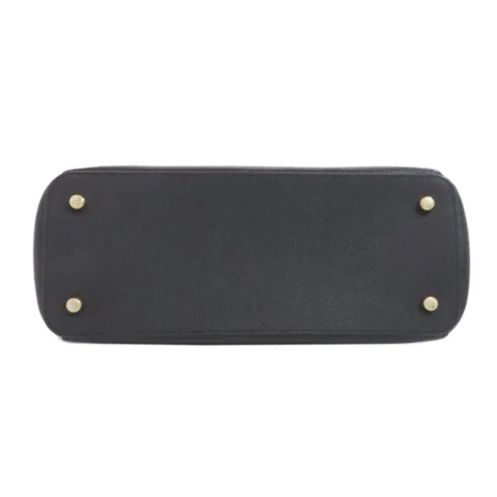 Coach Pre-owned Leather shoulder-bags Black Dames