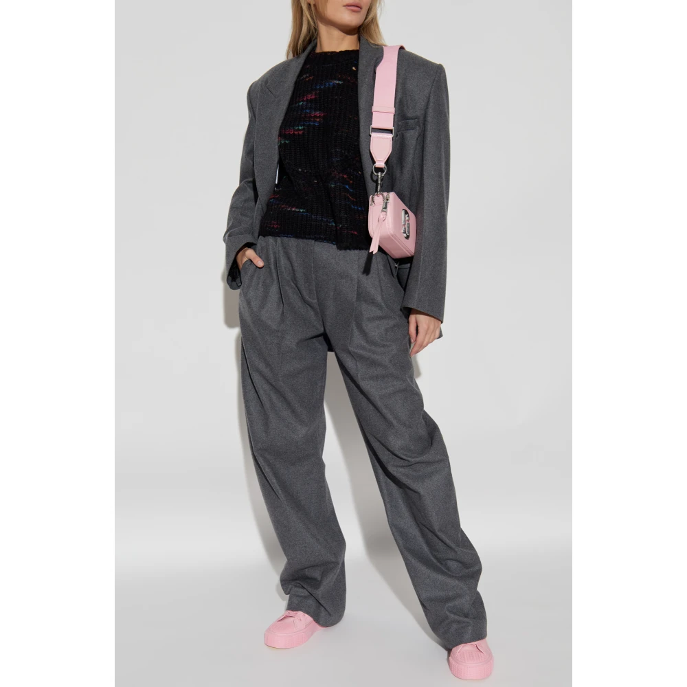Munthe Wollen trui Black Dames