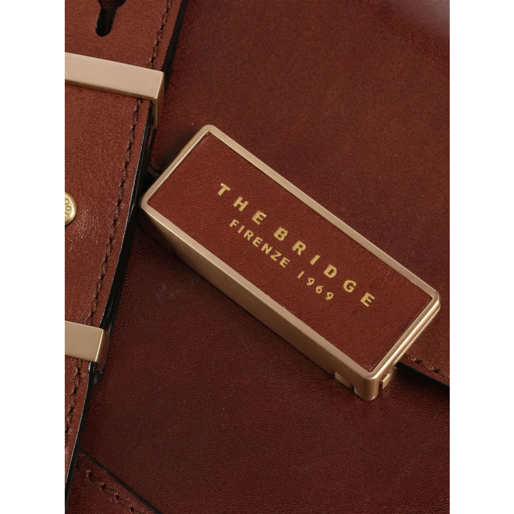 The Bridge Stijlvolle Crossbody Tas Brown Dames