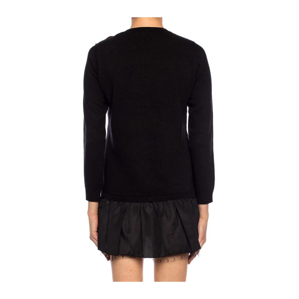 RED Valentino Jurk met strik Black Dames