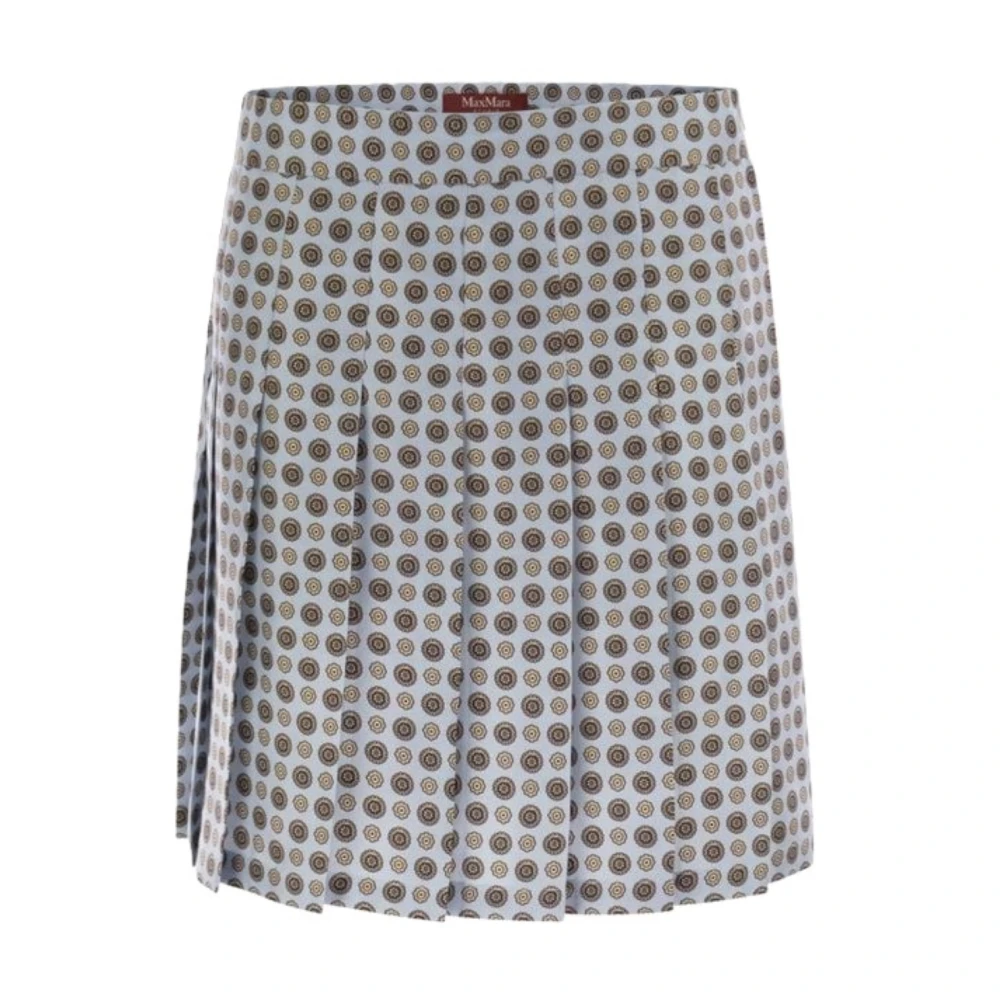 Max Mara Studio Multicolor Short Skirts, Female, Xs, Madison Skirt