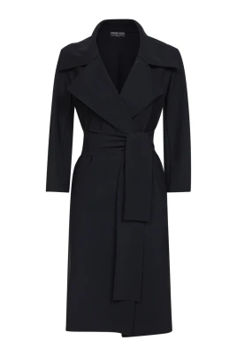 Saveria Belted Duster Coat