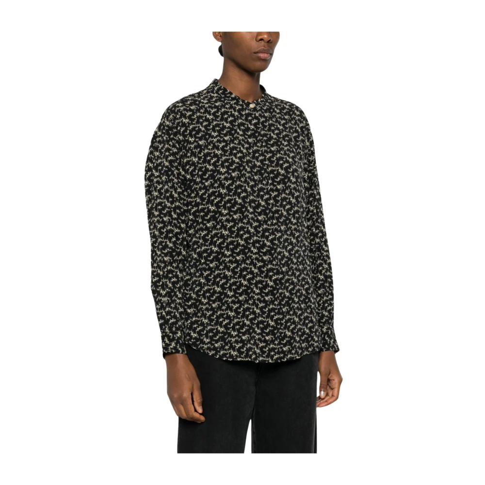 Isabel Marant Étoile Zwarte Shirts voor Vrouwen Black Dames