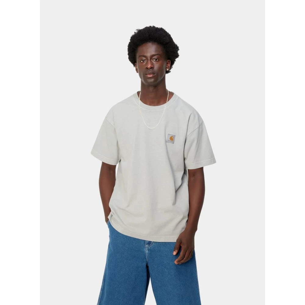 Carhartt WIP Sonic Silver T-Shirt Gray Heren