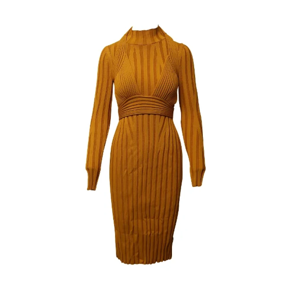 Proenza Schouler Fabric dresses Yellow Dames
