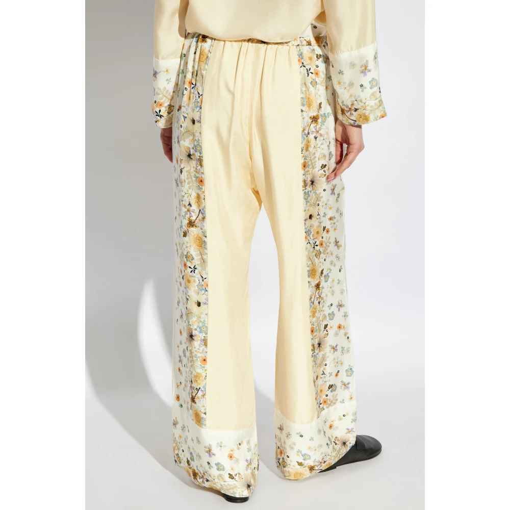 Munthe Bloemig patroon broek 'Fabert' Multicolor Dames