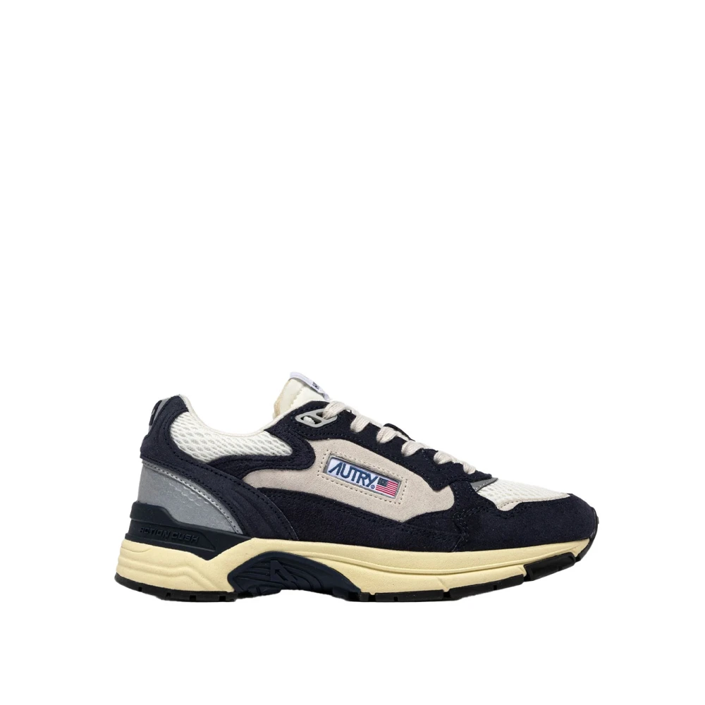 Autry Veterschoenen met Logo Heren Schoenen Blauw