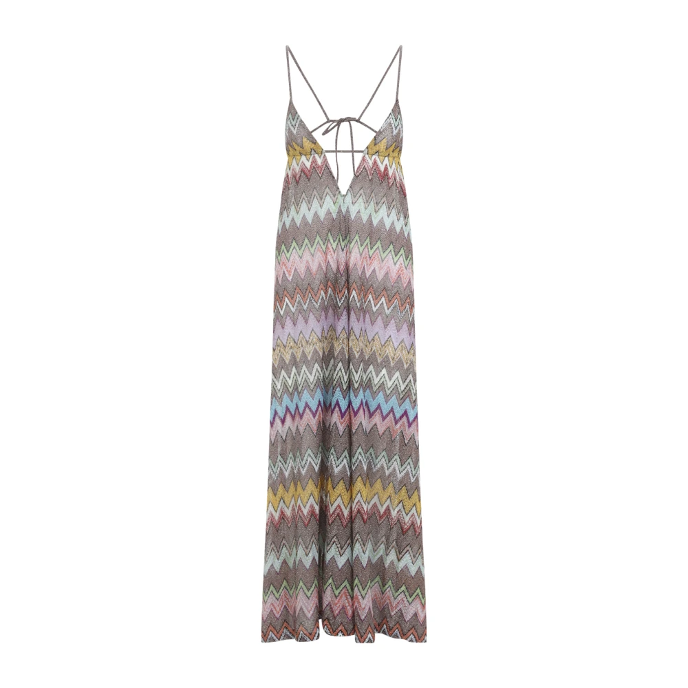 Missoni Femme Multicolor - Robe Maxi Col V - Robes - E - Taille: 36 Fr