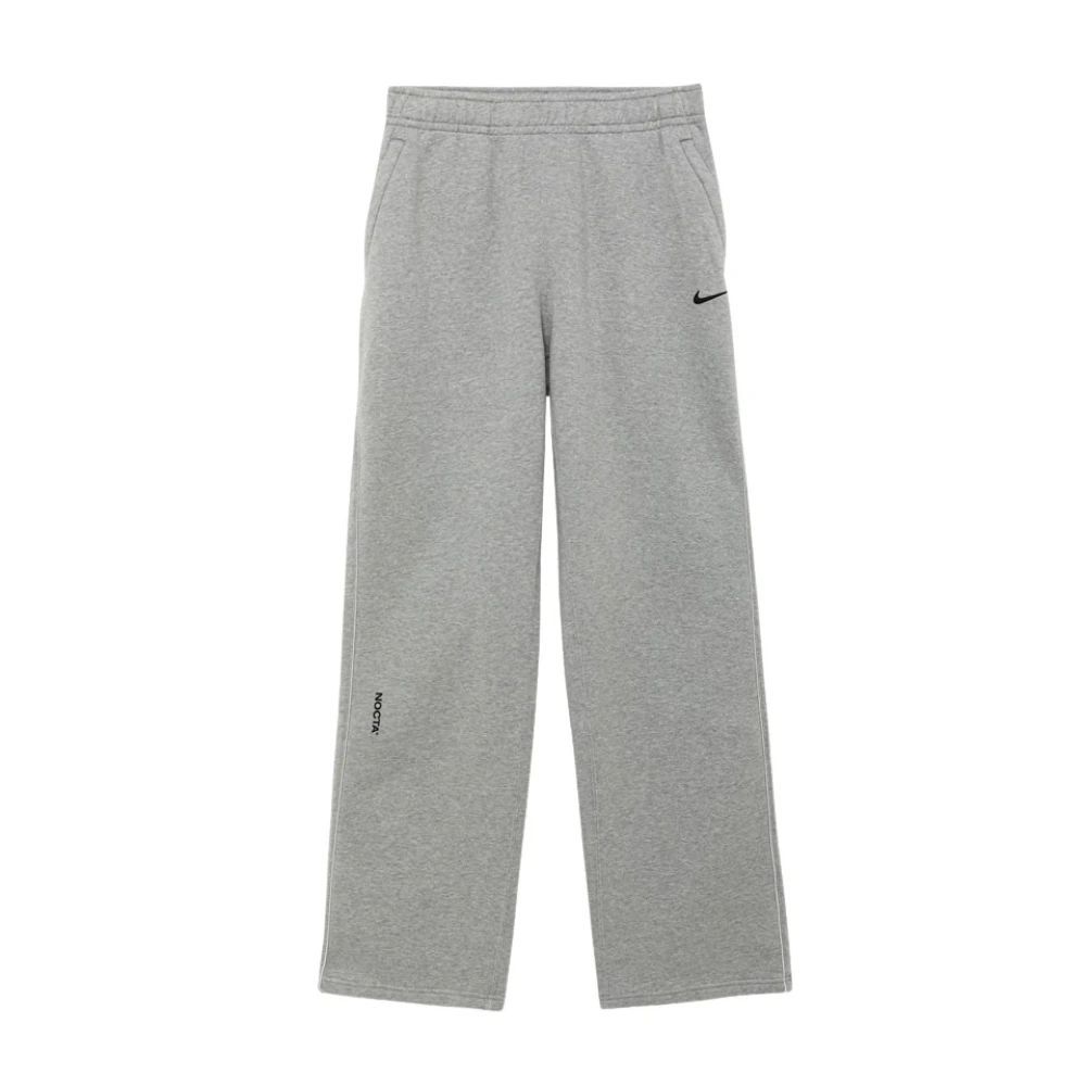 Nike Nocta Katoen Fleece Sweatpants Gray Heren