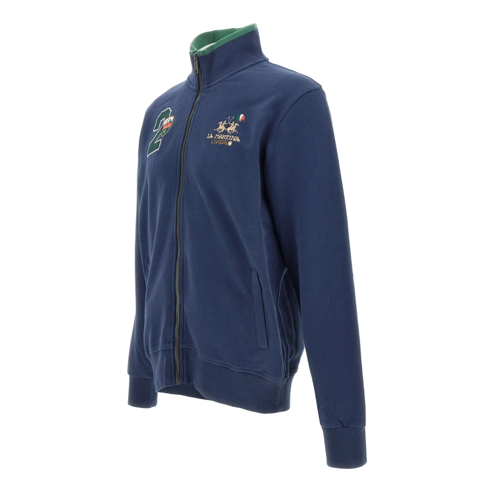 LA MARTINA Stijlvolle Sweaters Collectie Blue Heren