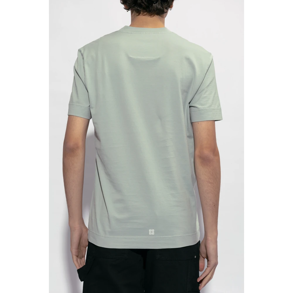 Givenchy T-shirt met ronde hals Blue Heren