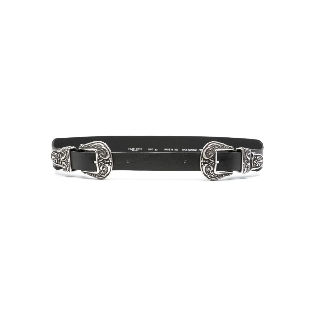 Golden Goose Women's Black Stylish Belts In