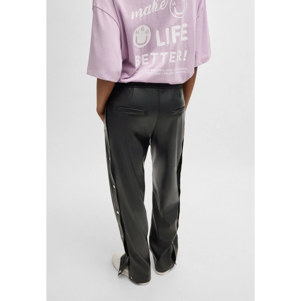 Hugo Boss Damesbroek Hileda-1_B Black Dames