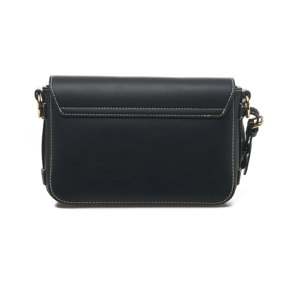 Love Moschino Zwarte Clutch Tas Elegante Stijl Black Dames