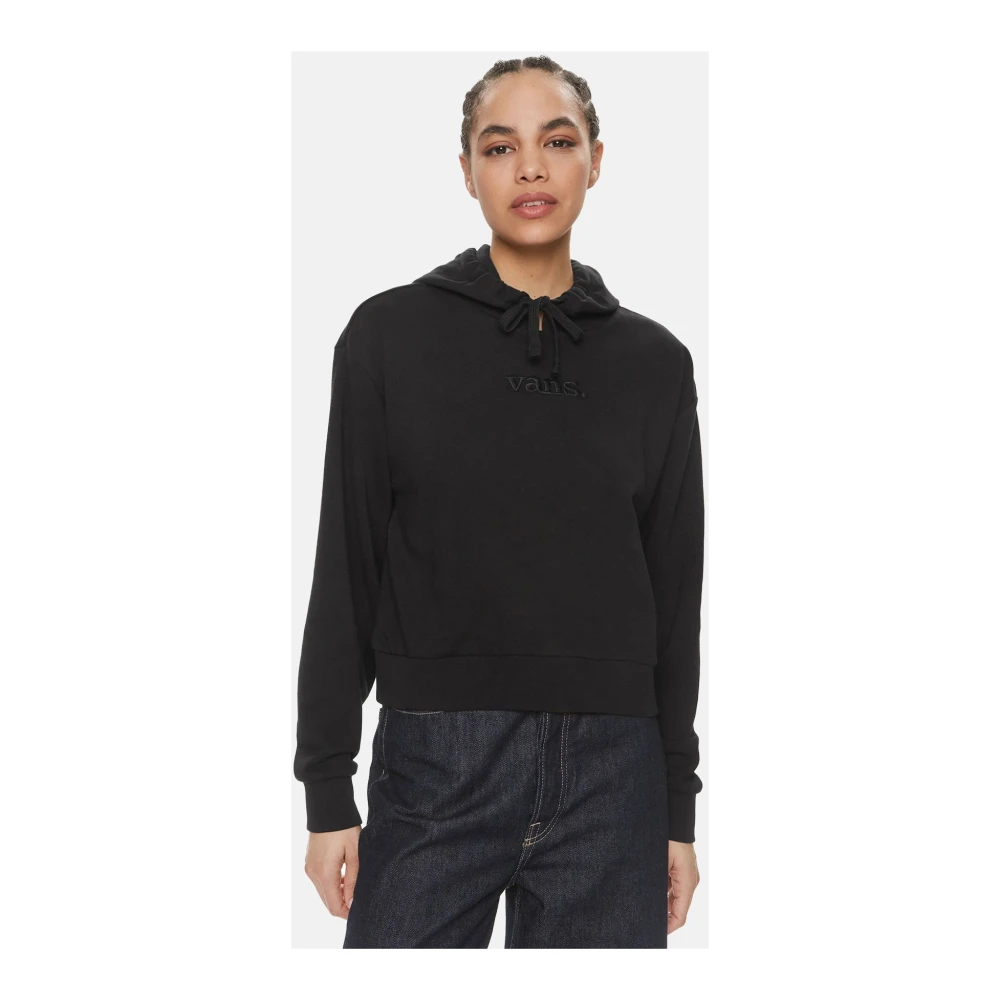 Vans Stijlvolle hoodie voor mannen en vrouwen Black Dames