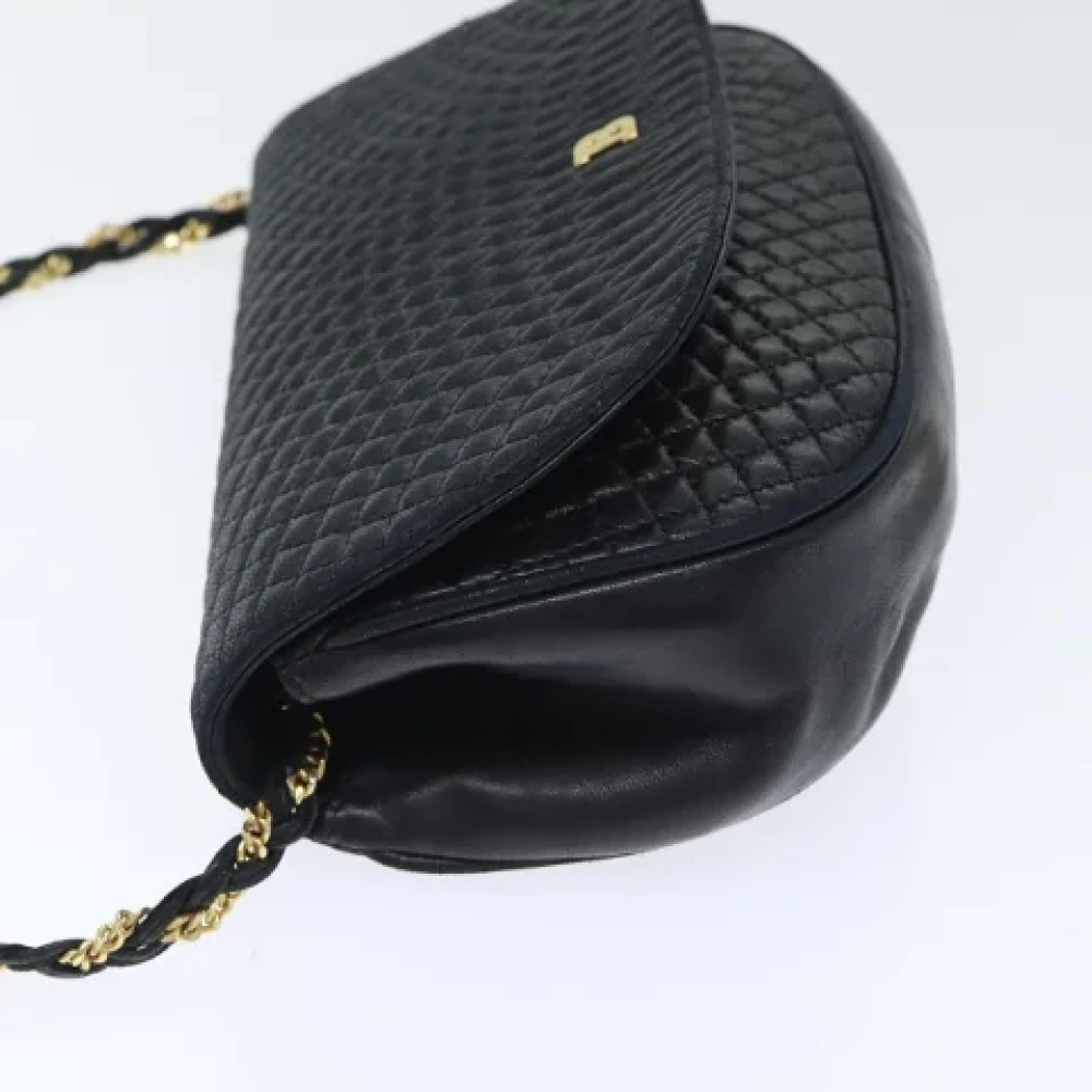 Bally Pre-owned Leather shoulder-bags Black Dames