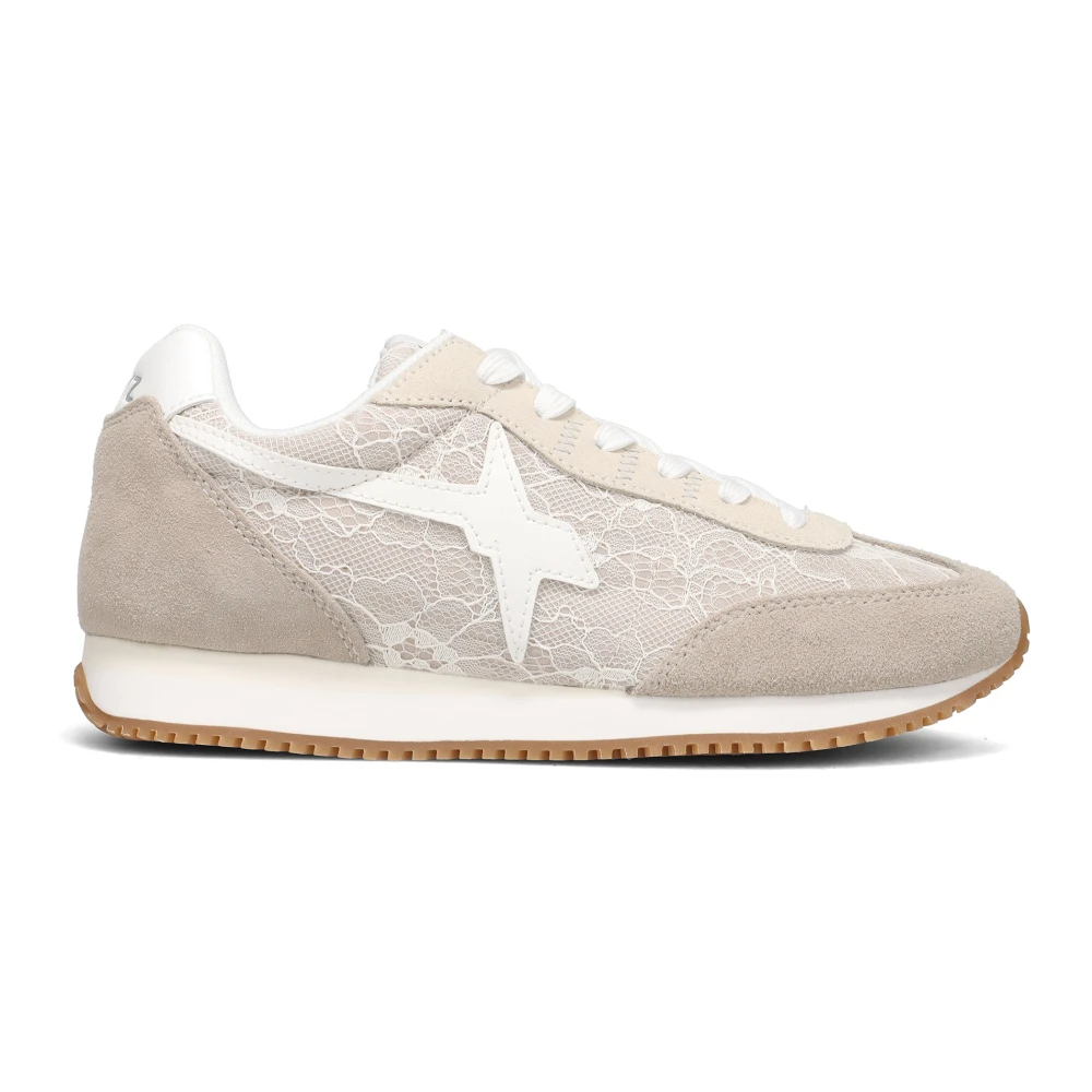 W6yz Women's Beige Trainers - Sneakers - 6 Uk - Shoes