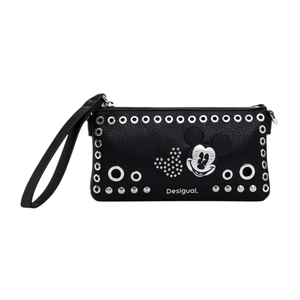 Desigual Lente Zomer Damesportemonnee Black Dames