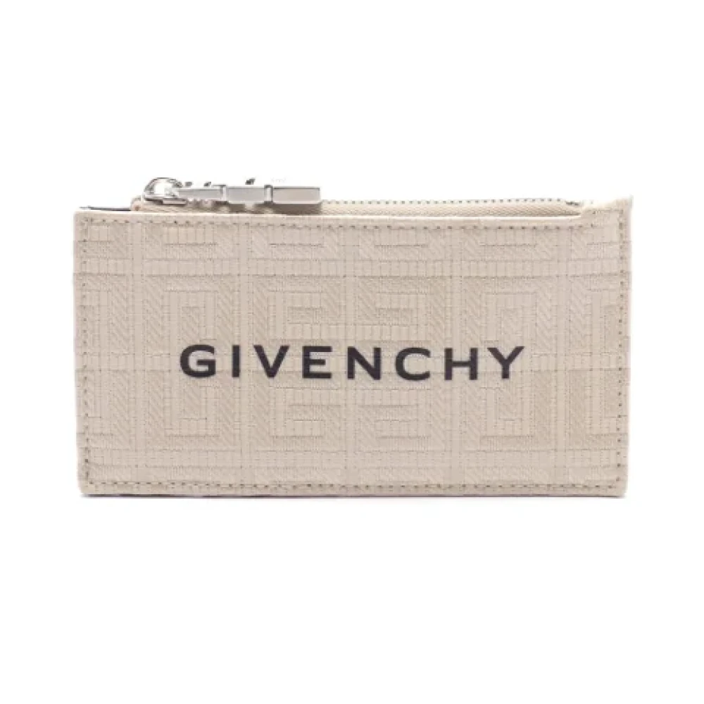 Givenchy Pre-owned Leather wallets Beige Dames