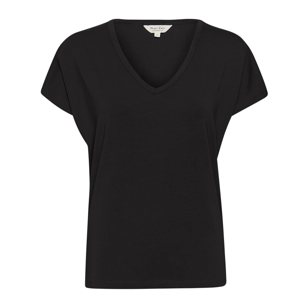 Part Two T-Shirts Black Dames