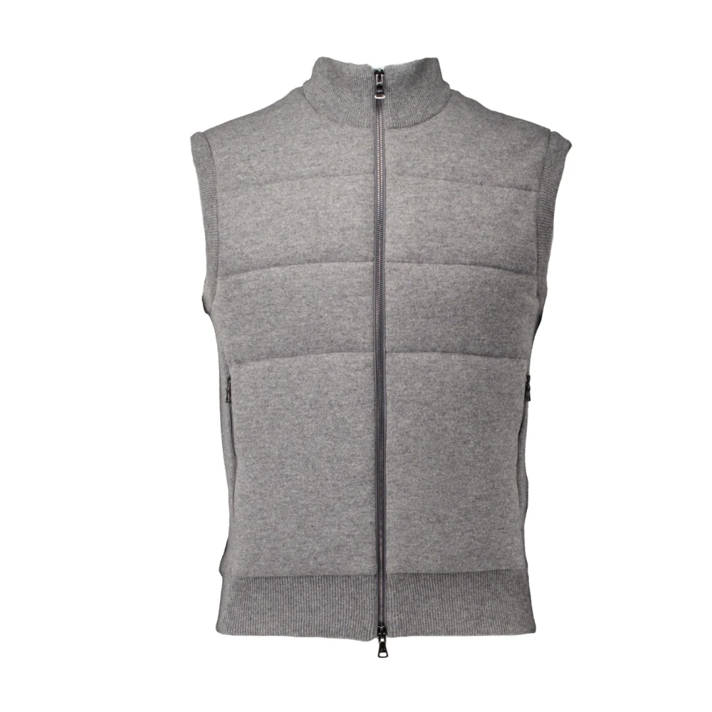 PAUL & SHARK Stijlvolle Bodywarmers in Grijs Gray Heren