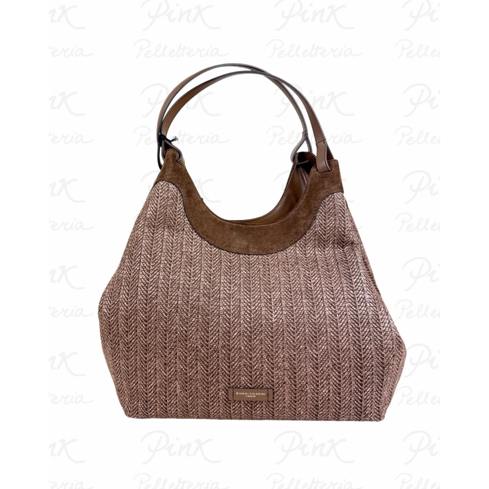 Gianni Chiarini Women's Brown Dua Shopping Grande - Handbags - One Size - Bags