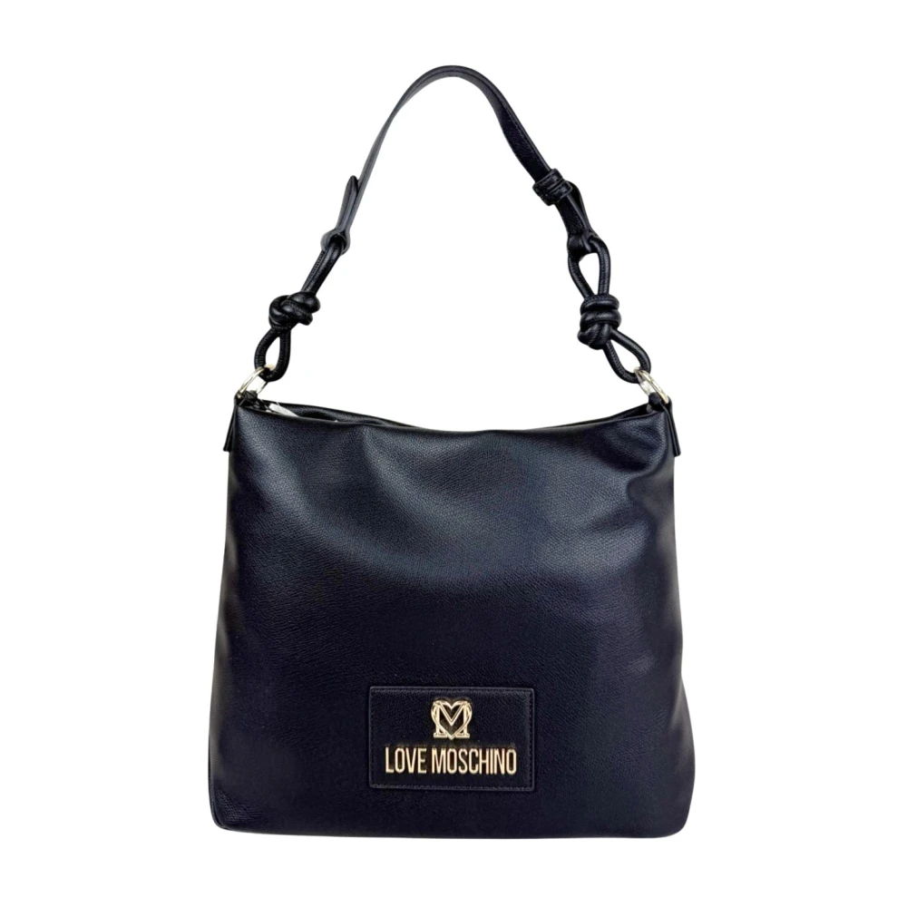 Love Moschino Vrouw Zwart Tassen Dames, One Size, Pu Sacca