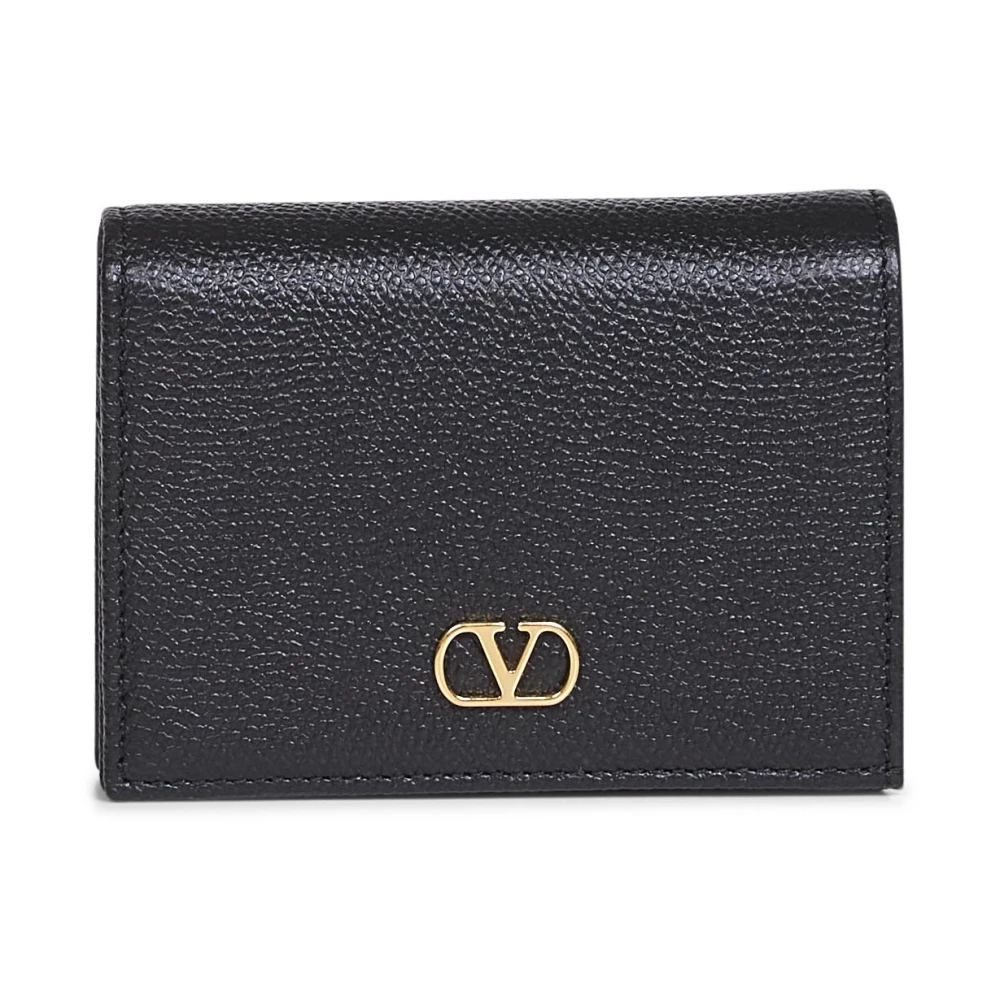 Valentino Garavani Donna Nero Vlogo Signature Wallet