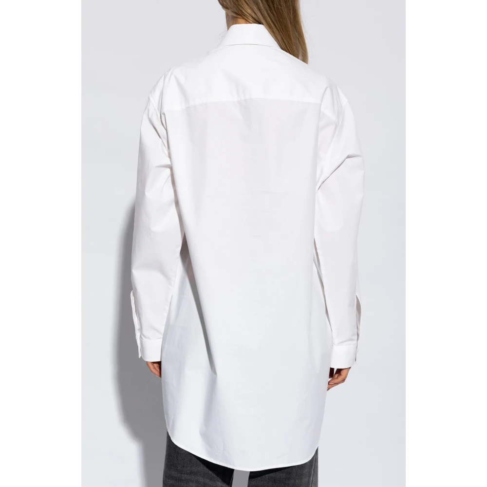 Diesel Overhemdjurk `D-Dalis` White Dames