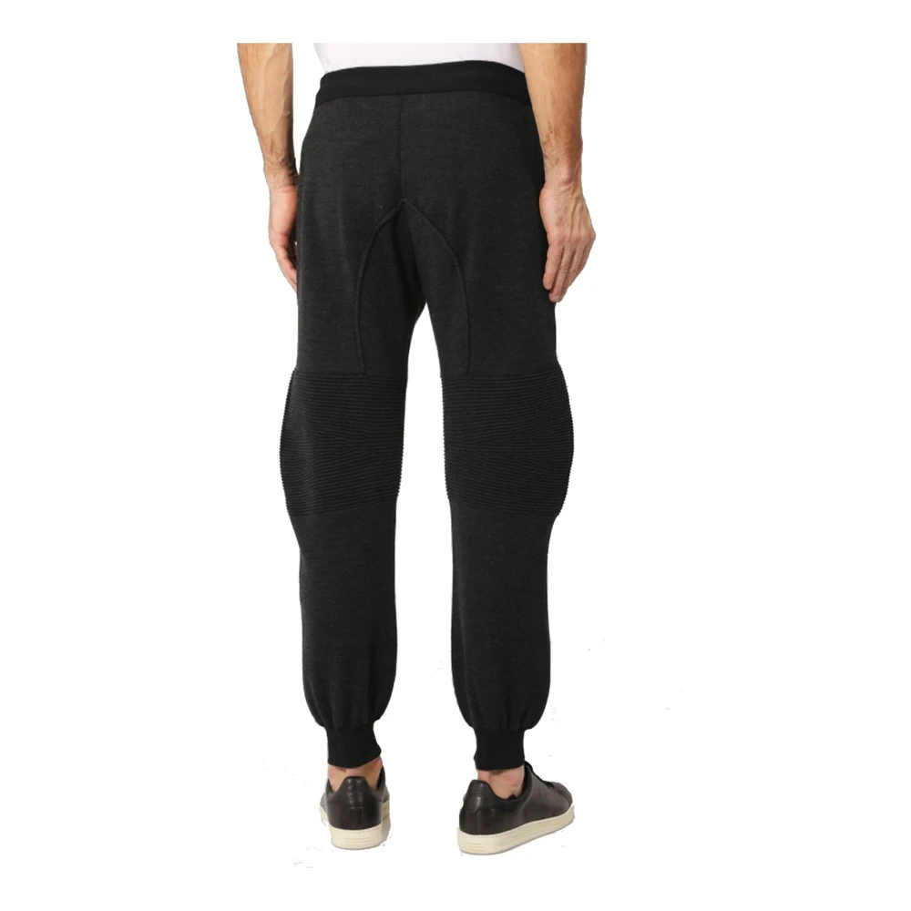 Bottega Veneta Wollen broek met trekkoord taille Gray Heren
