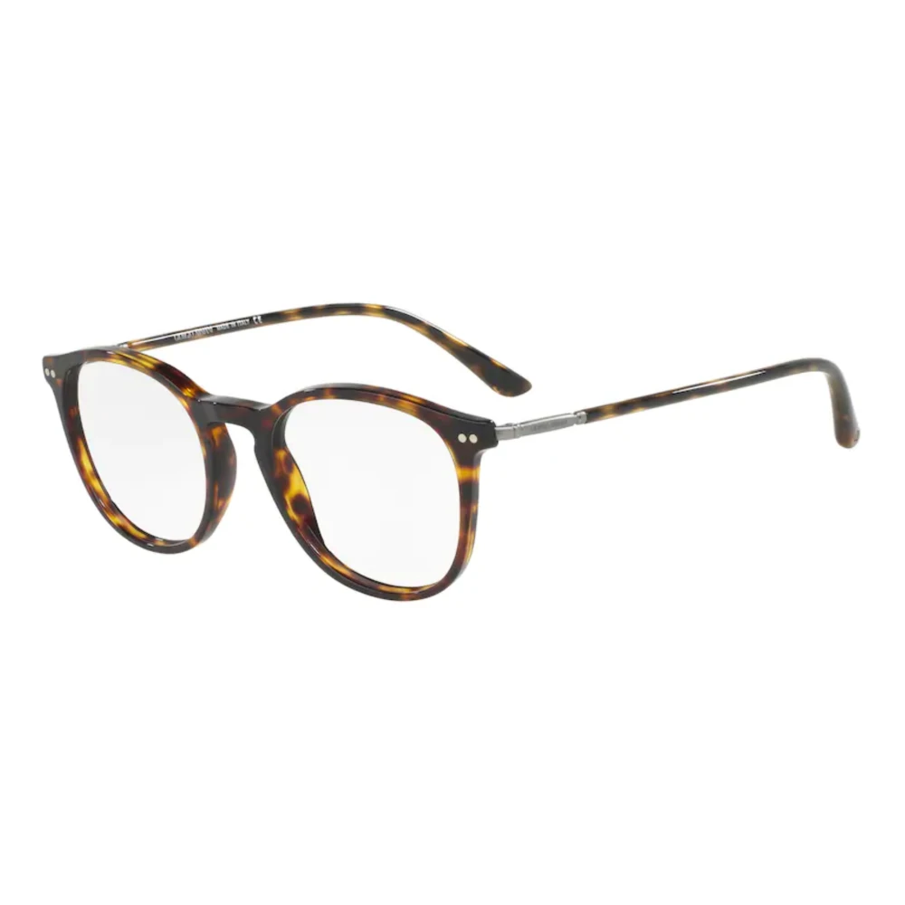 Giorgio Armani Men's Dark/Brown Man Ar7125 5026 Havana Optical Frames Acetate Pantos Normal - Image 2