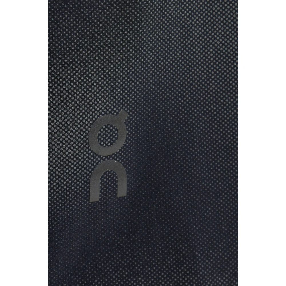 ON Running Trainingshort met logo Black Heren