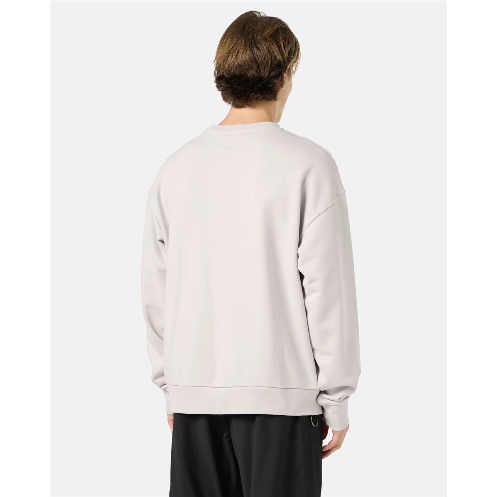 Iceberg Sweatshirt met ronde hals en logo Gray Heren