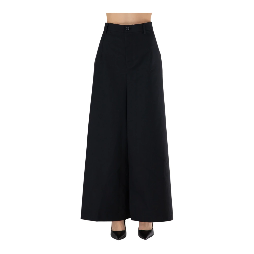 Junya Watanabe Rok met voorste split Black Dames