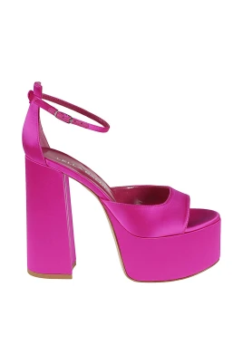 Satin Stilettosandaletter