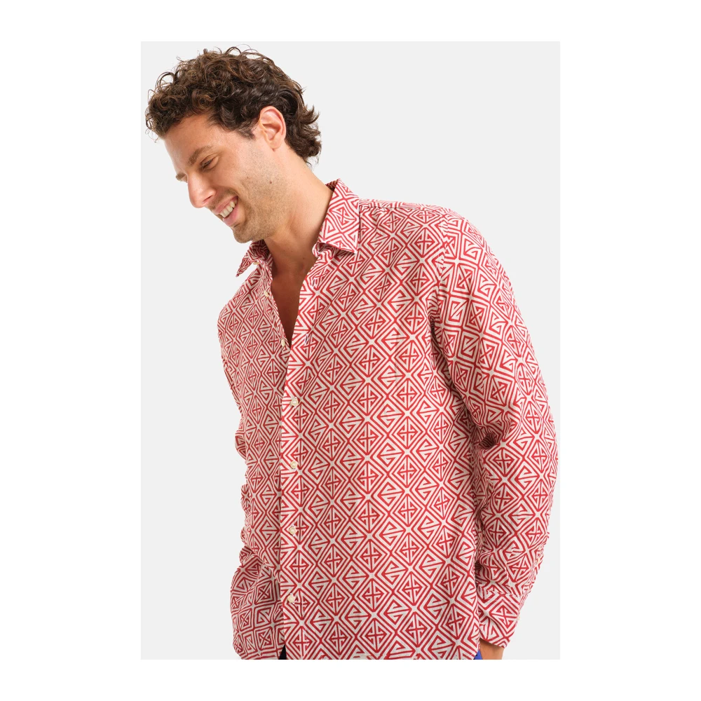 Peninsula Casual Shirts Multicolor Heren