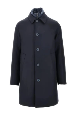 Insulated Collar Trench Coat