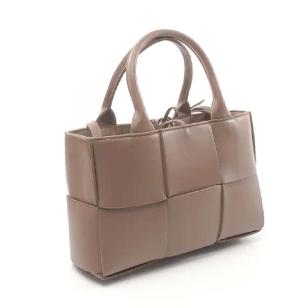 Bottega Veneta Vintage Pre-owned Leather totes Brown Dames