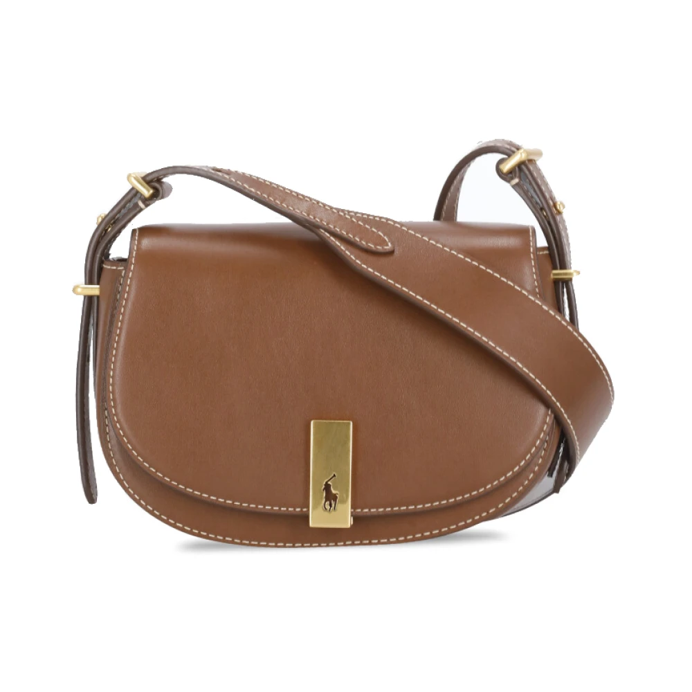 Ralph Lauren tassen Crossbody small P ID MN Sddl Brown Dames