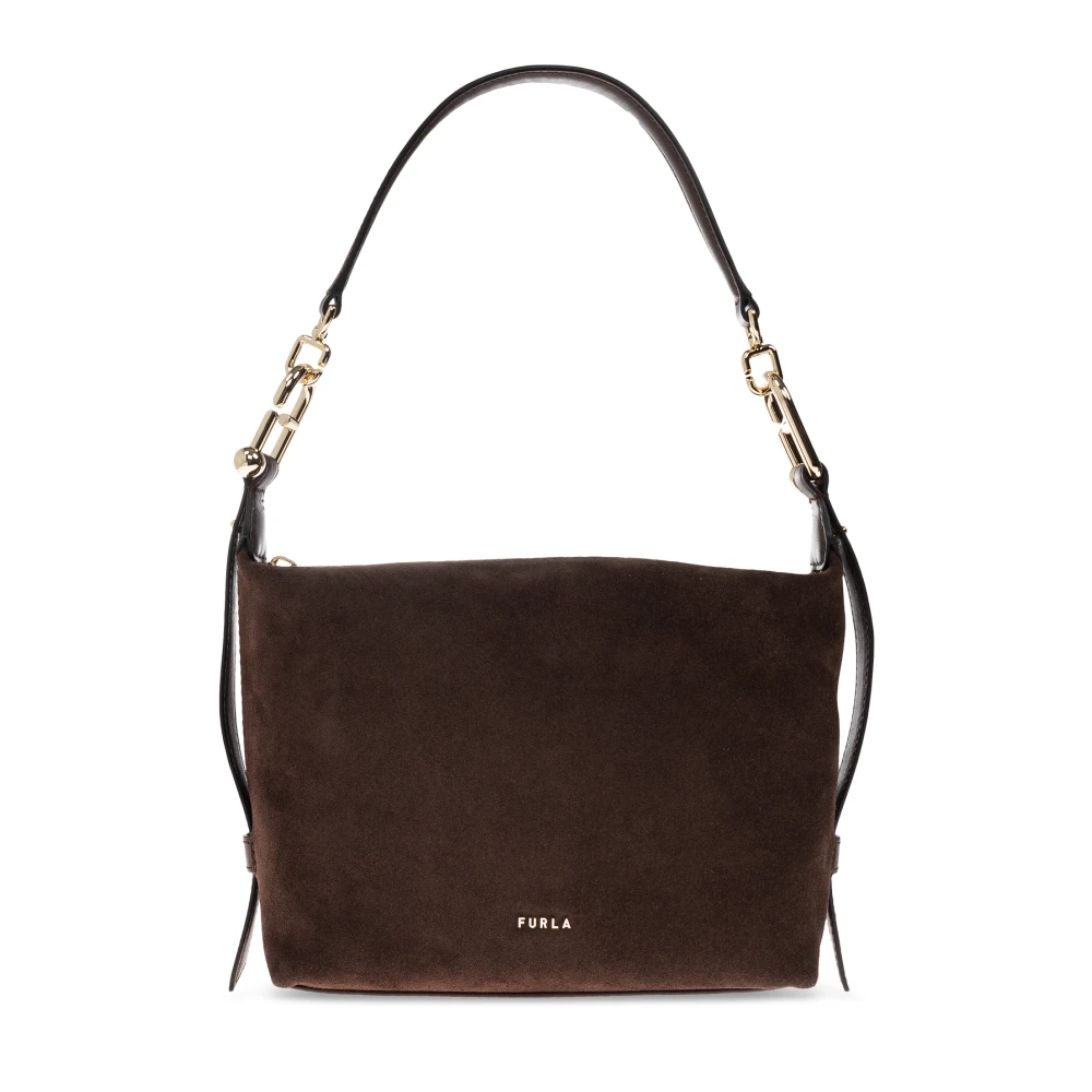 Furla - Tonie Mini Toni Cioccolato - Hobo Bag 3,1 L Unisex - Image 5