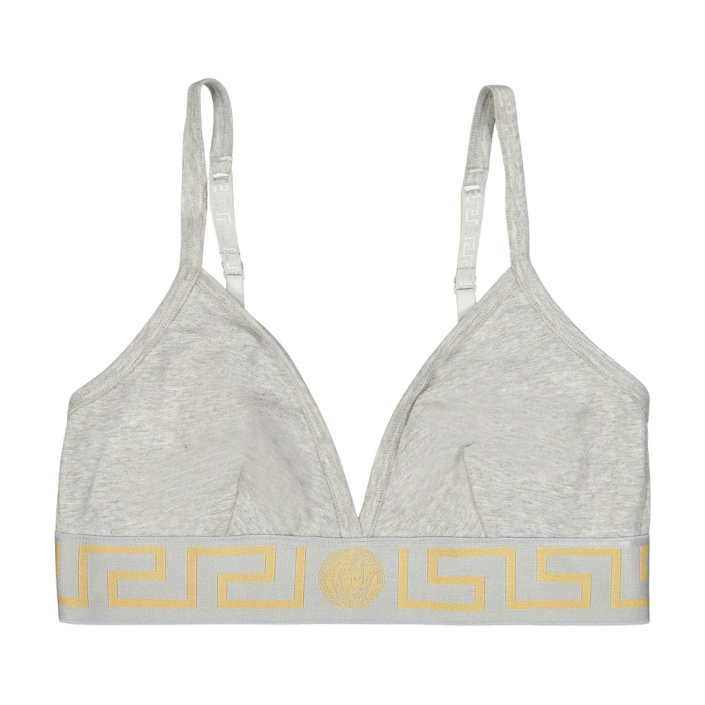 Versace - Underwear > Bras - Gray - Versace - Modalova
