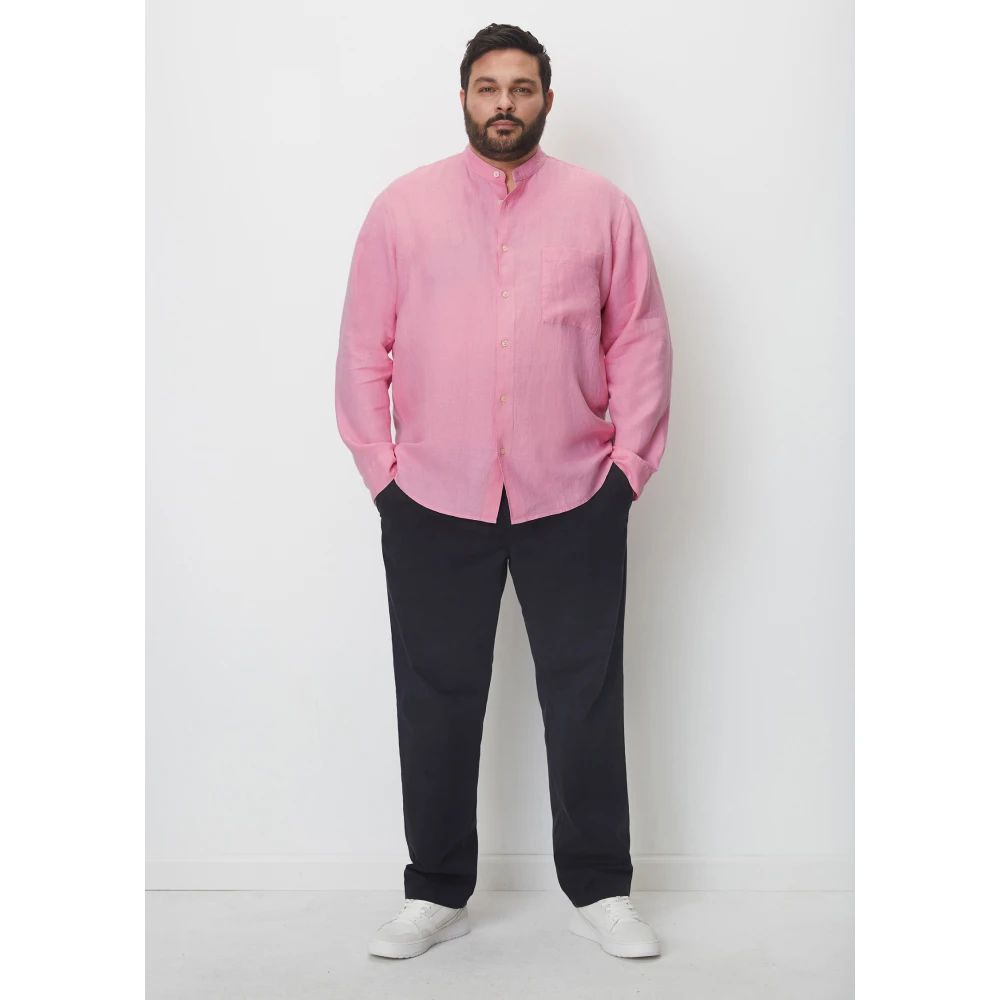 Marc O'Polo Gewone overhemd Pink Heren