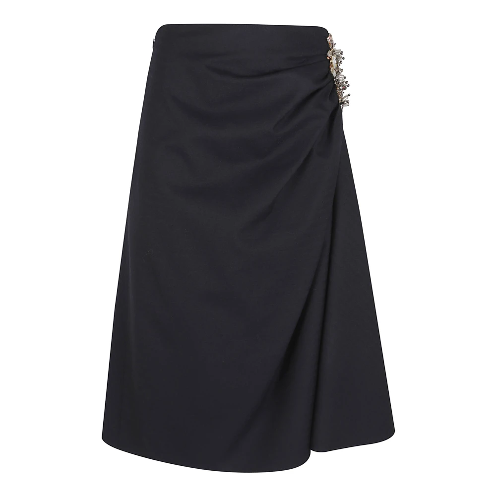 Dries Van Noten Women's Blue Clothing Skirts Aw25 - M - Skirts