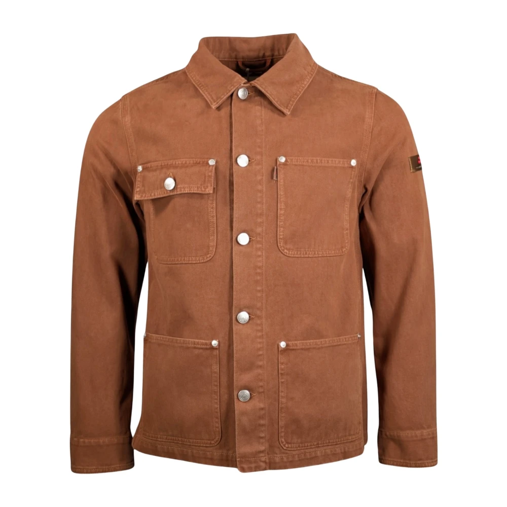 Peuterey Men's Brown Quito Bull Jacket - Light Jackets - M - Jackets