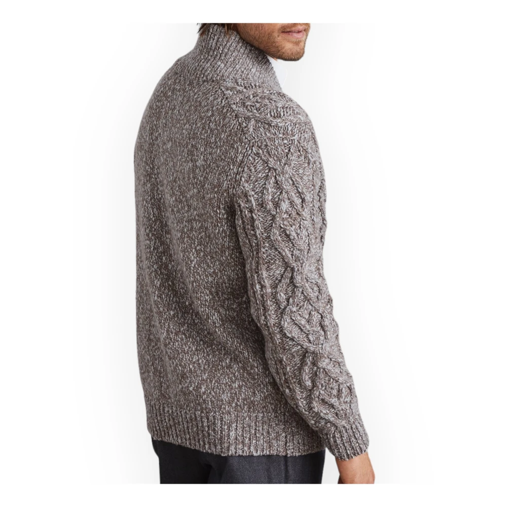 BRUNELLO CUCINELLI Stijlvolle Cardigan voor Vrouwen Gray Heren