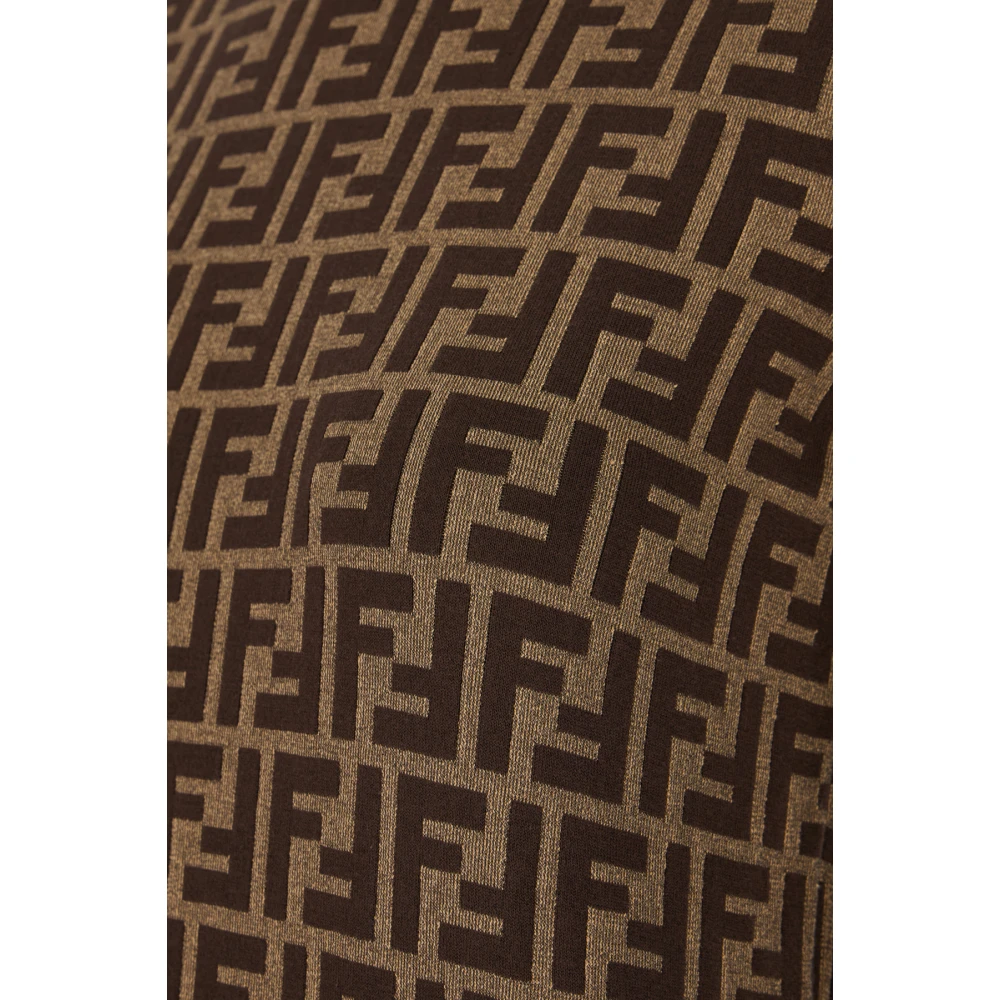 Fendi Stijlvolle Gebreide Collectie Brown Dames
