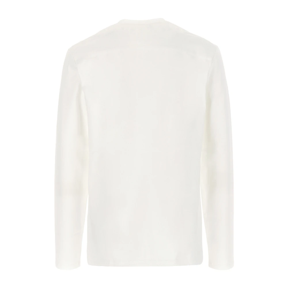Jil Sander Casual Katoenen T-Shirt White Heren